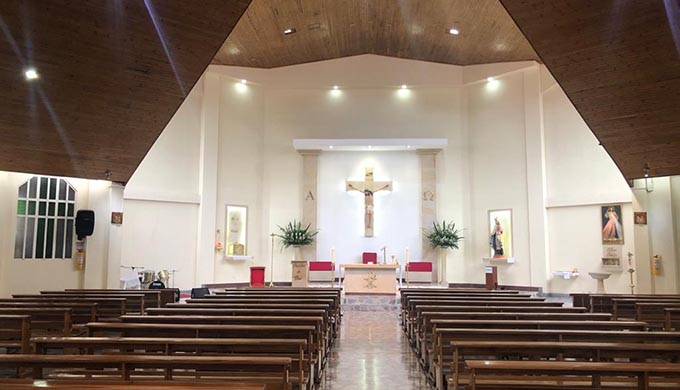 interior templo