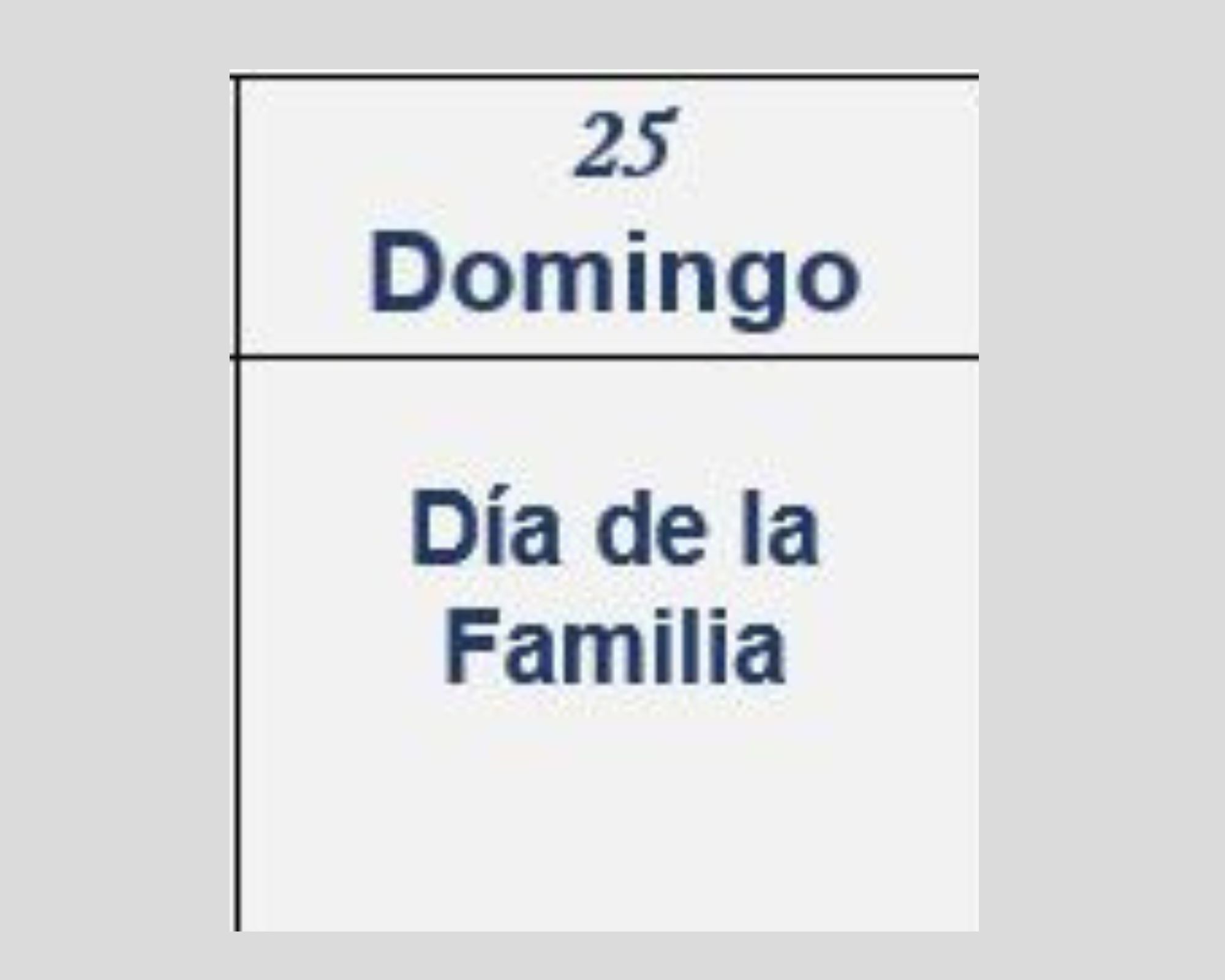 DOMINGO 25