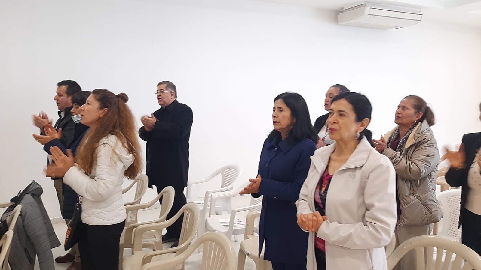 Encuentro de grupos Pastorales Arciprestazgo 1.5 de la Vicaría de la Inmaculada Concepción, en el marco de la visita pastoral del Monseñor Darío Álvarez Botero, Vicario Episcopal Territorial.