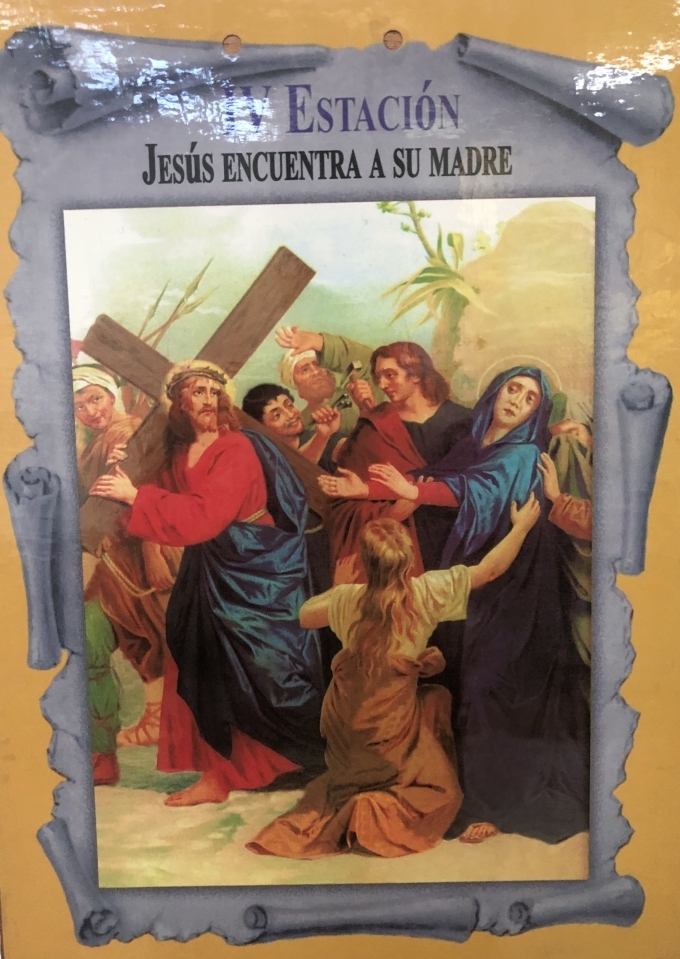 Viacrucis Santa María del Camino, Estación IV