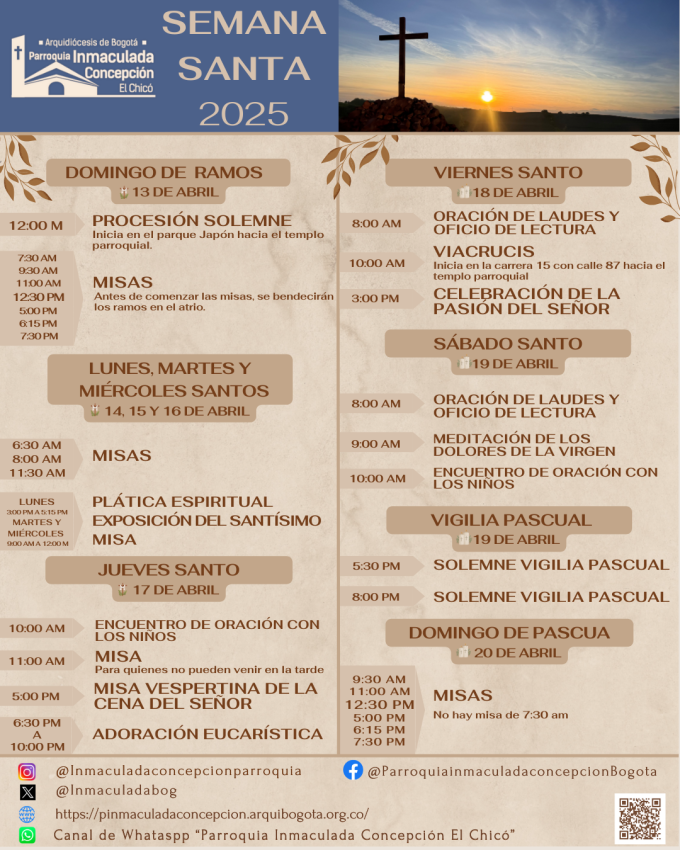 SEMANA SANTA 2025