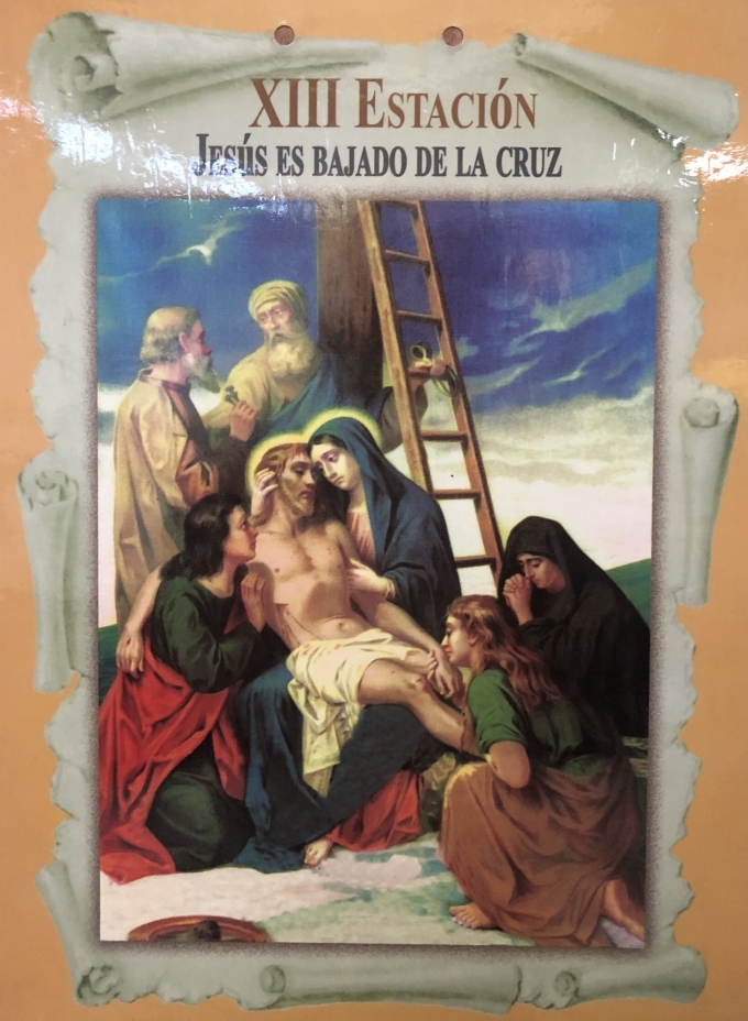 Viacrucis Santa María del Camino, Estación XIII