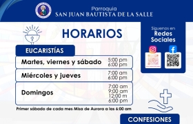 Horarios 2026